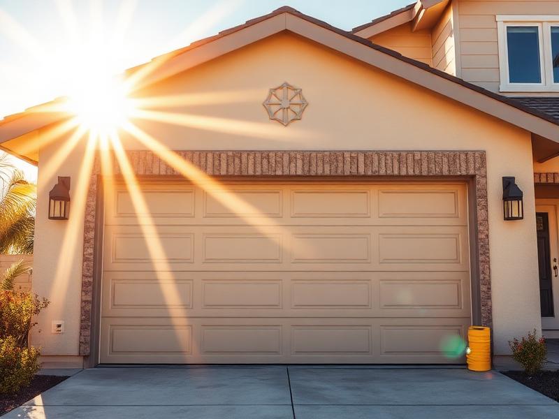 Article thumbnail: Preparing Your Garage Door for Hot Weather: Essential Tips